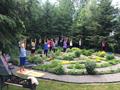 Yoga at the Healing Circle Labyrinth, Johnstown