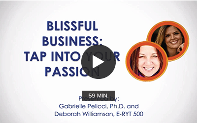 Click to watch ''Blissful Business: Tap Into Your Passion