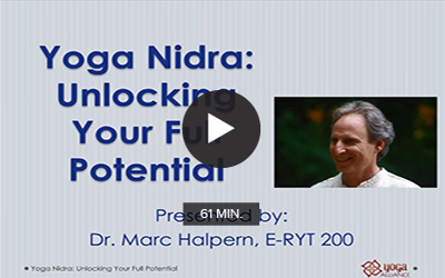 Click to watch 'Yoga Nidra: Unlocking Your Creative Potential'